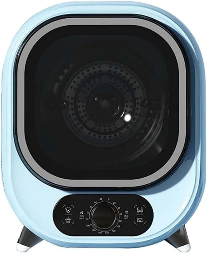 Asciugatrice, 5 kg, portatile, montaggio a parete, blu, Capacità Di Carico 0, 8Kg, Perfetta per L'uso Su Bancone O a Parete, Compatta, Blue