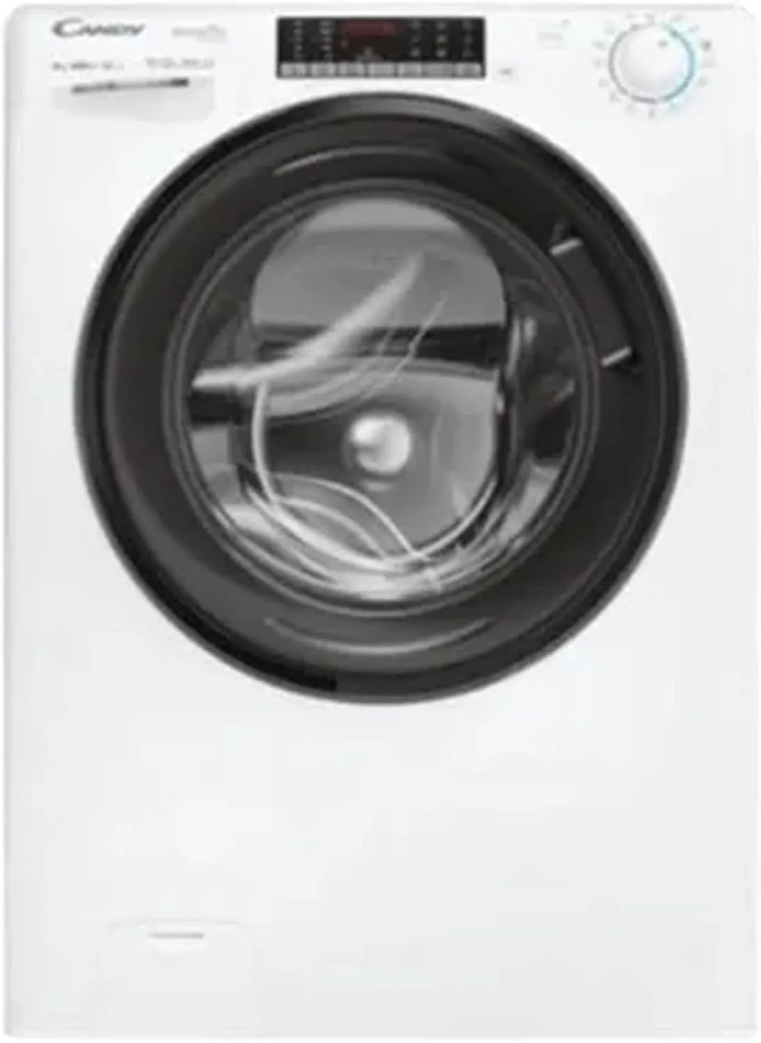 Candy CSO286TMB6-S Lavatrice, 85x60x54 cm, 8 kg, classe energetica A, Wi-Fi, Inverter, vapore, bianco, 1200 rpm