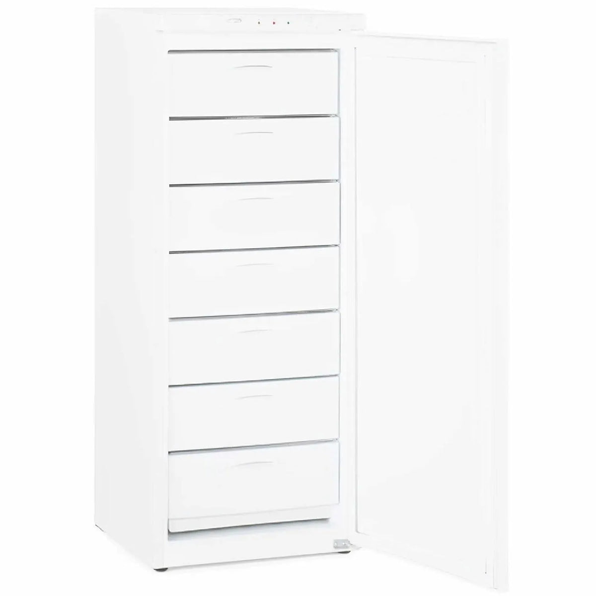 Congelatore, 157 L, professionale, ristoranti, freezer verticale, MBH, MBH - Armadio congelatore professionale da 157 litri con 7 cassetti per la