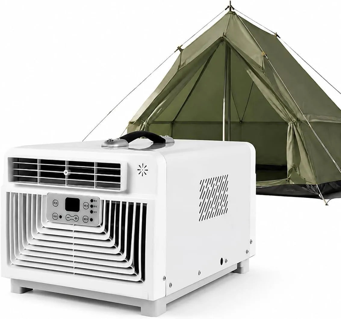 Condizionatore, 300 W, portatile, Ideale Per Tende, Camper, Camion, Furgoni, Condizionatore Portatile Da Campeggio Da 3400 Btu