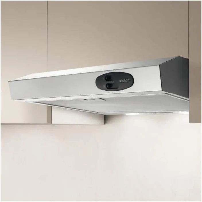 modello F, 60, Acciaio inossidabile 270m3, Elica Krea LX IX F, semincassato, 60 Semintegrato