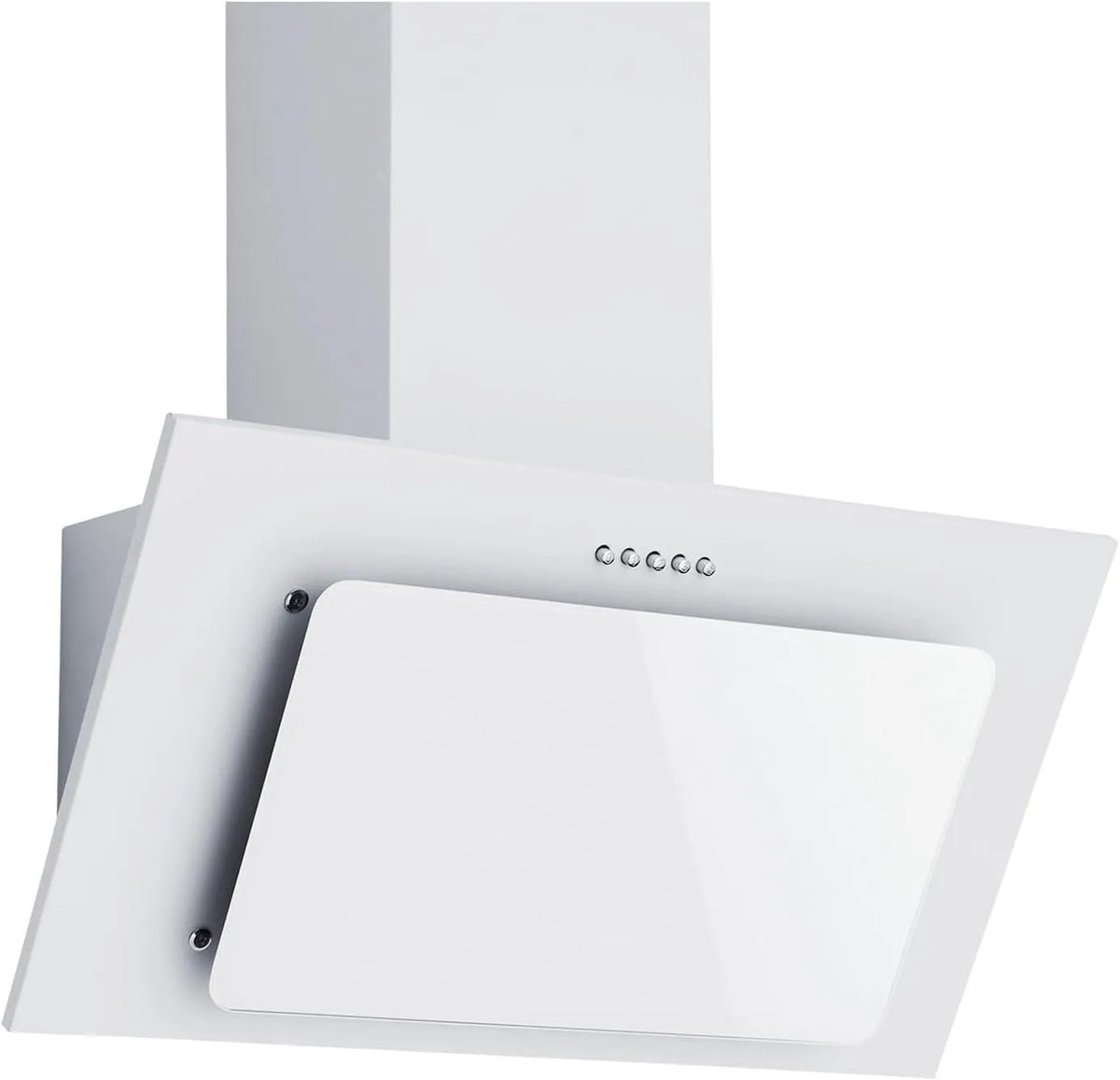 Respekta CH33060WB Cappa aspirante, 60 cm, cappa da cucina, inclinata, bianco
