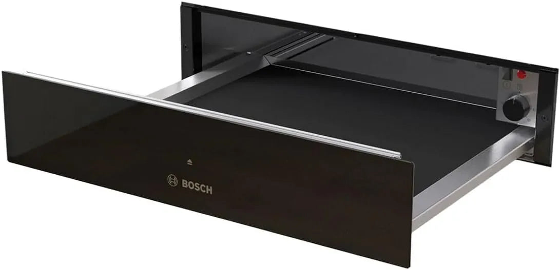 Bosch Cassetto termico serie 8, BIC7101B1, 60 cm di larghezza, 14 cm di altezza, temperatura 30-80 °C, spazio per 64 tazze da caffè o 12 piatti