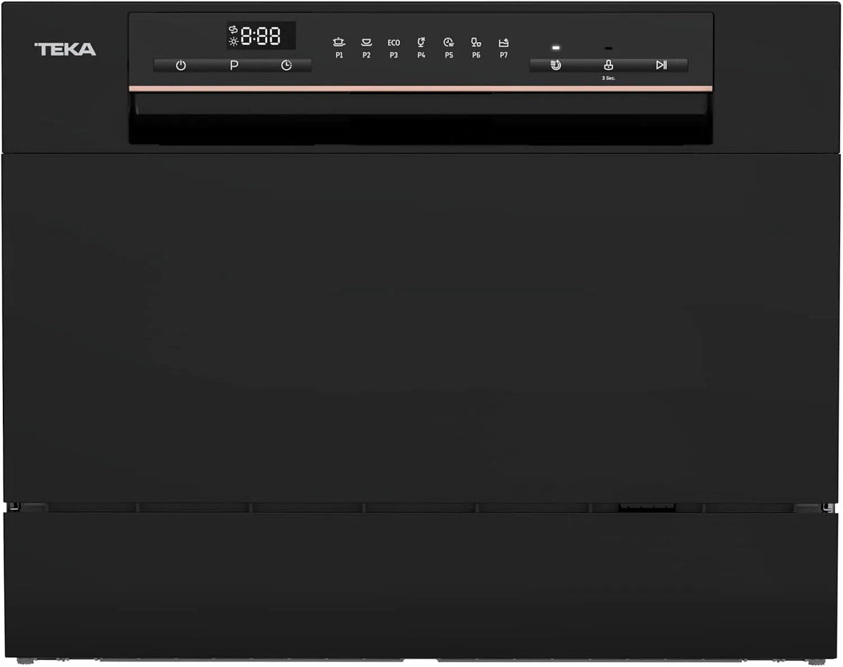 Lavastoviglie, nero, Teka - Lavastoviglie Compact LC 24700 NERO