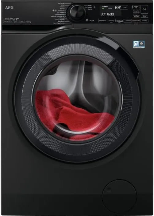 AEG LWR7BLACK Lavasciuga, lavatrice, asciugatrice, libera installazione, nero