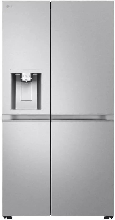 LG Serie 900 GSLE91MBAB.AMBQEUR Frigorifero, 623 L, acciaio inox, Acciaio strutturato Anti-impronta, 623L, Classificazione B, Senza Presa d'Acqua