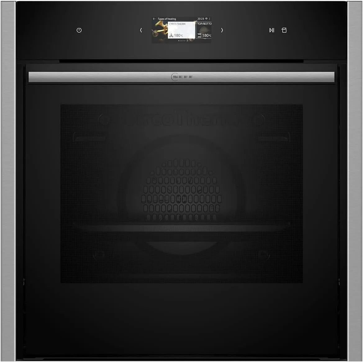 NEFF B64FS31N0 N90 Forno elettrico, 60 x 60 cm, touch, vapore, Home Connect, acciaio inox, Soft Opening e Soft Close