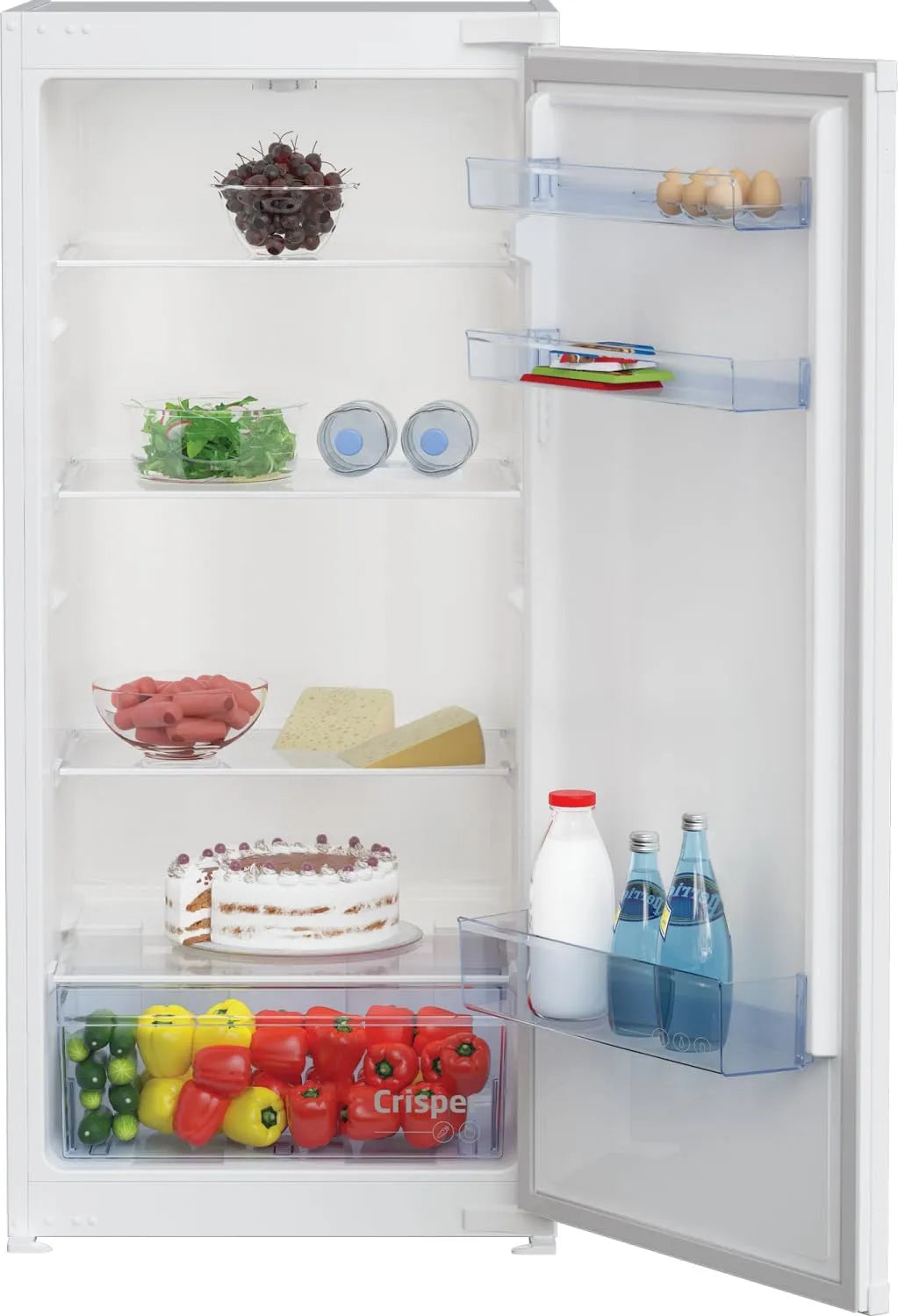 Beko BLSA210M4SN Frigorifero, 198 L, da incasso, bianco