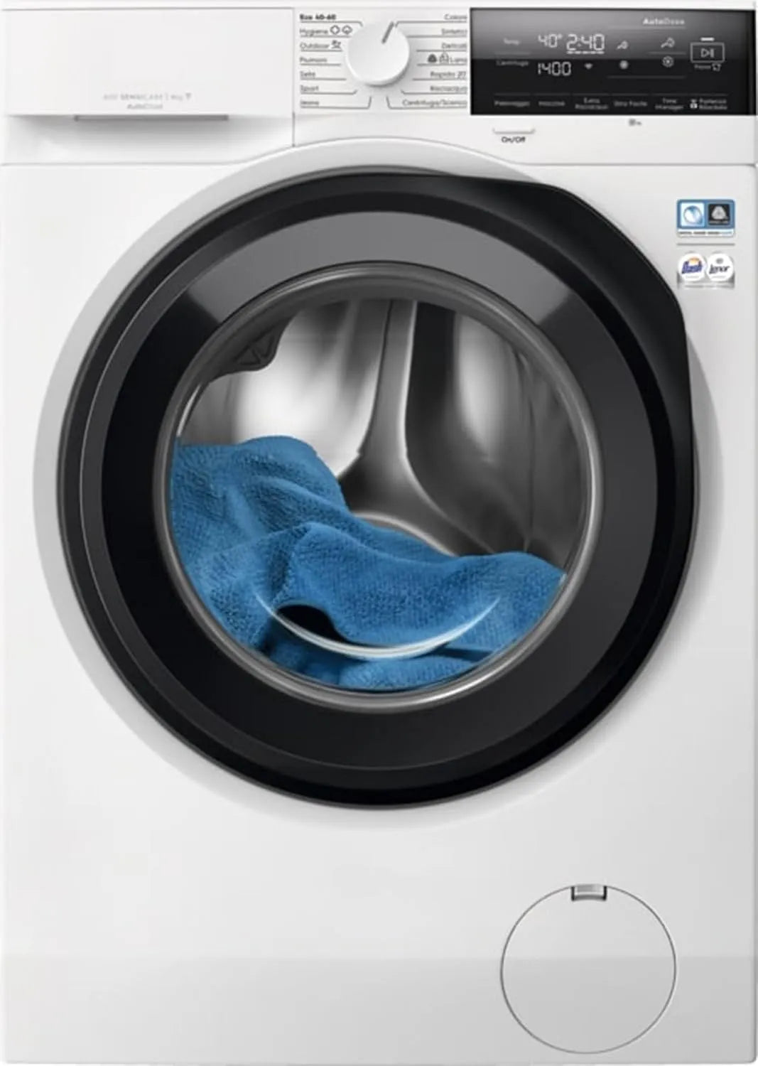 Electrolux EW6F39GQ Lavatrice, 9 kg, classe energetica E, 1400 giri, Caricamento Frontale