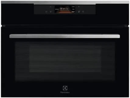 Forno a microonde KVLBE08X, 60 cm, grill, nero, Microonde Combinato con Grill 700 Watt 60 cm Nero KVLBE08X