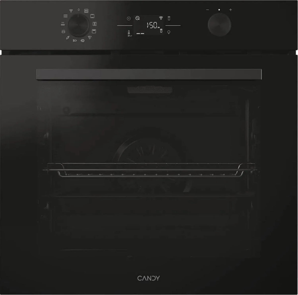 Forno elettrico CA6N1B1HTB, 71 L, classe energetica E, da incasso, nero, 71 litri, Ventilato, colore Nero