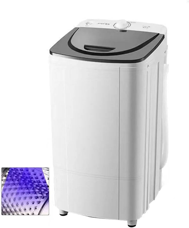 Asciugatrice, 10 kg, portatile, blu, centrifuga a Risparmio energetico, min, Luce Blu a 360°