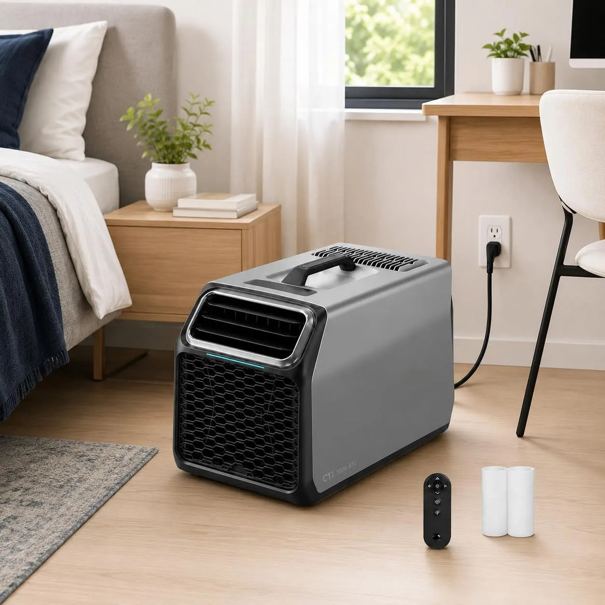 Condizionatore, 520 W, portatile, Condizionatore Portatile C11 520W Compatto Casa Camper Ufficio