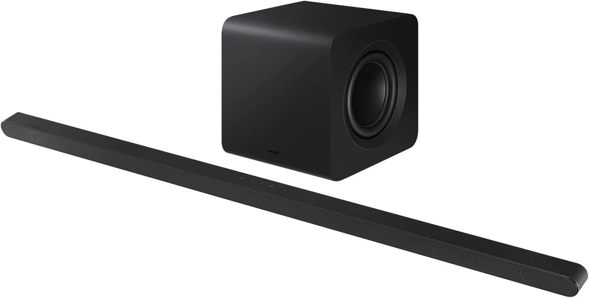 Samsung HW-S800D/ZF Soundbar, audio Dolby, Google Assistant, Alexa e Siri, nero, Titan Black 2024, Wireless Dolby Atmos, 10 Speaker, 2 Canali