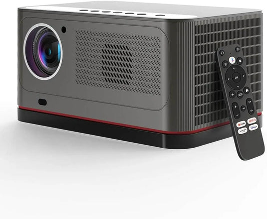 Smart TV 1080P Cinema, PS5, televisore, 4K UHD, Wi-Fi, Android OS, ETOE 1500 ANSI Proiettore 4K Support, Licenza Netflix, Dolby Digital Plus, WiFi 6