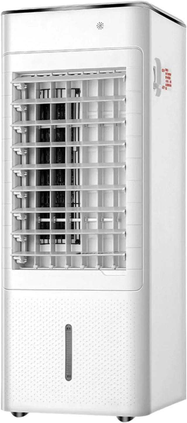 Raffrescatore evaporativo 12H deposito7L, portatile, timer, Aria Condizionata Portatile con Telecomando e Pompa di Calore 4 in 1 Con Raffreddamento
