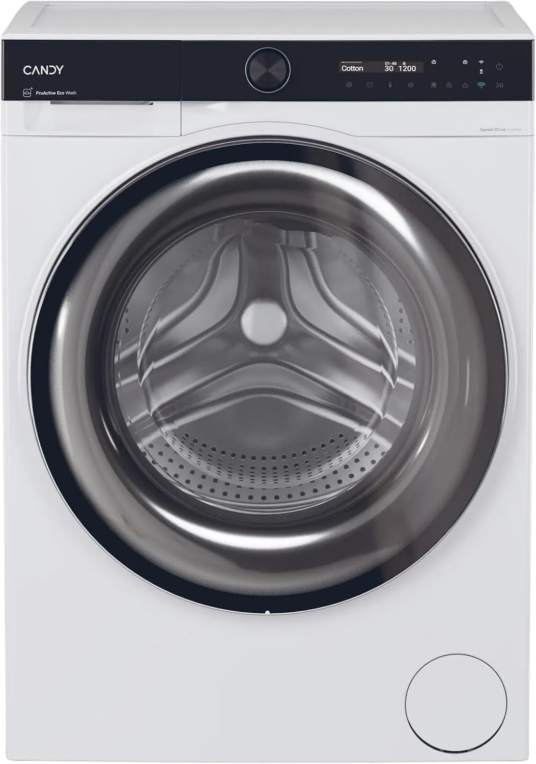 Candy 49SB8-S Lavatrice, 9 kg, bianco, Candy BS 49SB8-S Lavatrice Caricamento Frontale 9kg 1400 Giri-min Bianco