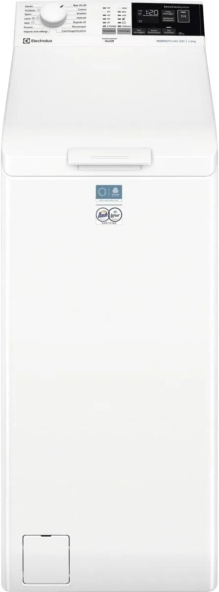 Electrolux EW6T426A Lavatrice, 6 kg, bianco, Electrolux Lavatrice Carica dall'Alto 6 kg 1200 giri EW6T426A Bianca