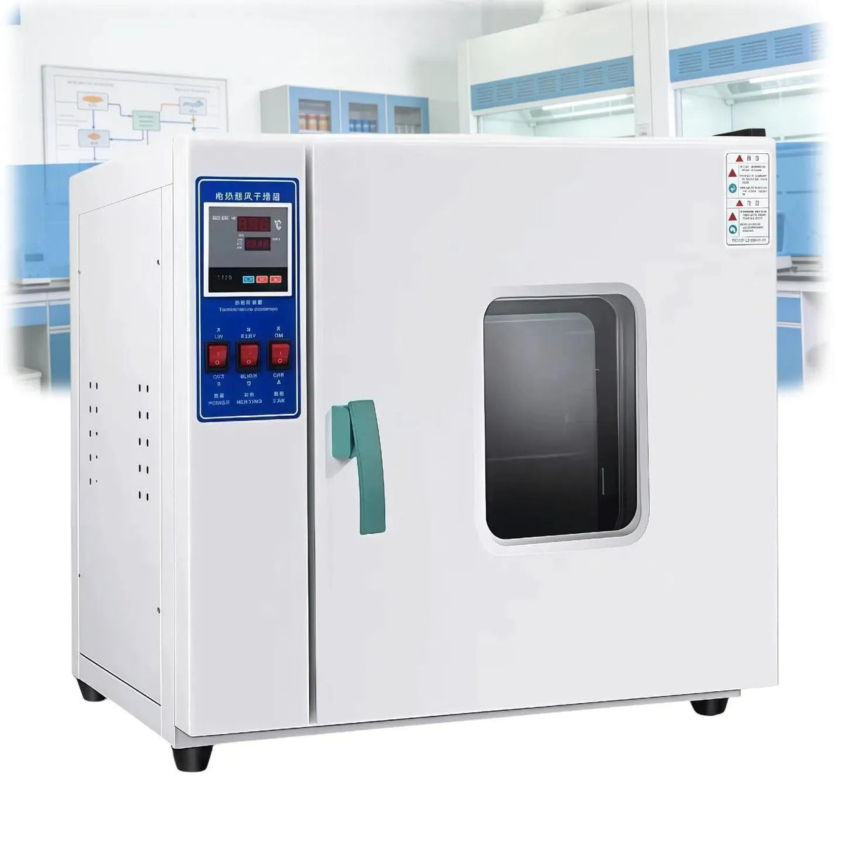 Forno elettrico, 16 L, 16L, Forno Di Essiccazione SottoVuoto Da Laboratorio, Forno A Soffiaggio A Temperatura Costante Per Laboratorio Industria