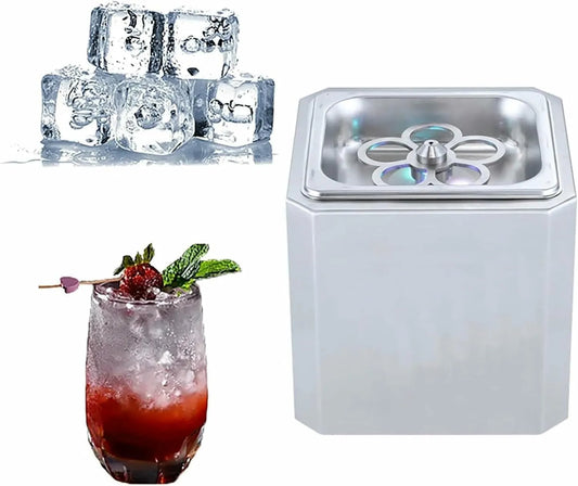 Congelatore CO2, vano congelatore, professionale, acciaio inox, freezer verticale, Brina Bicchieri in 6 Secondi per Cocktail, Birra, Vino