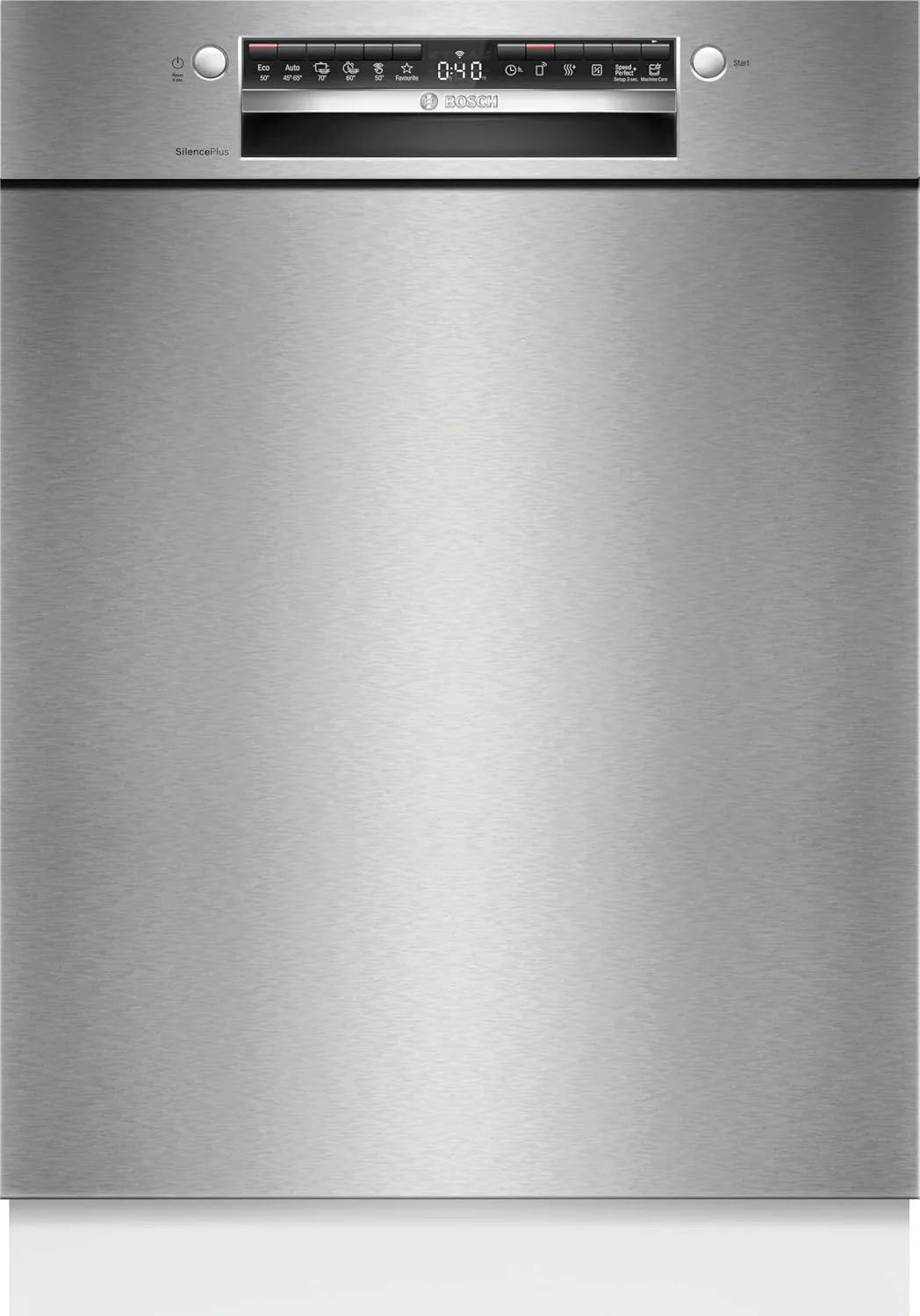Bosch serie 4 SMU4ECS28E Lavastoviglie, 60 cm, cassetto posate, lavabile in lavastoviglie, prodotto in Germania, particolarmente silenzioso