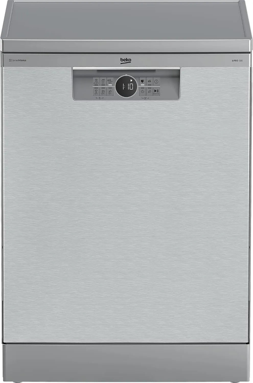 Beko BDFN26441XC h85 Lavastoviglie, igiene, libera installazione, acciaio inox, Funzione Antibatterica HygieneIntense+, 14 Coperti, Pearl Inox
