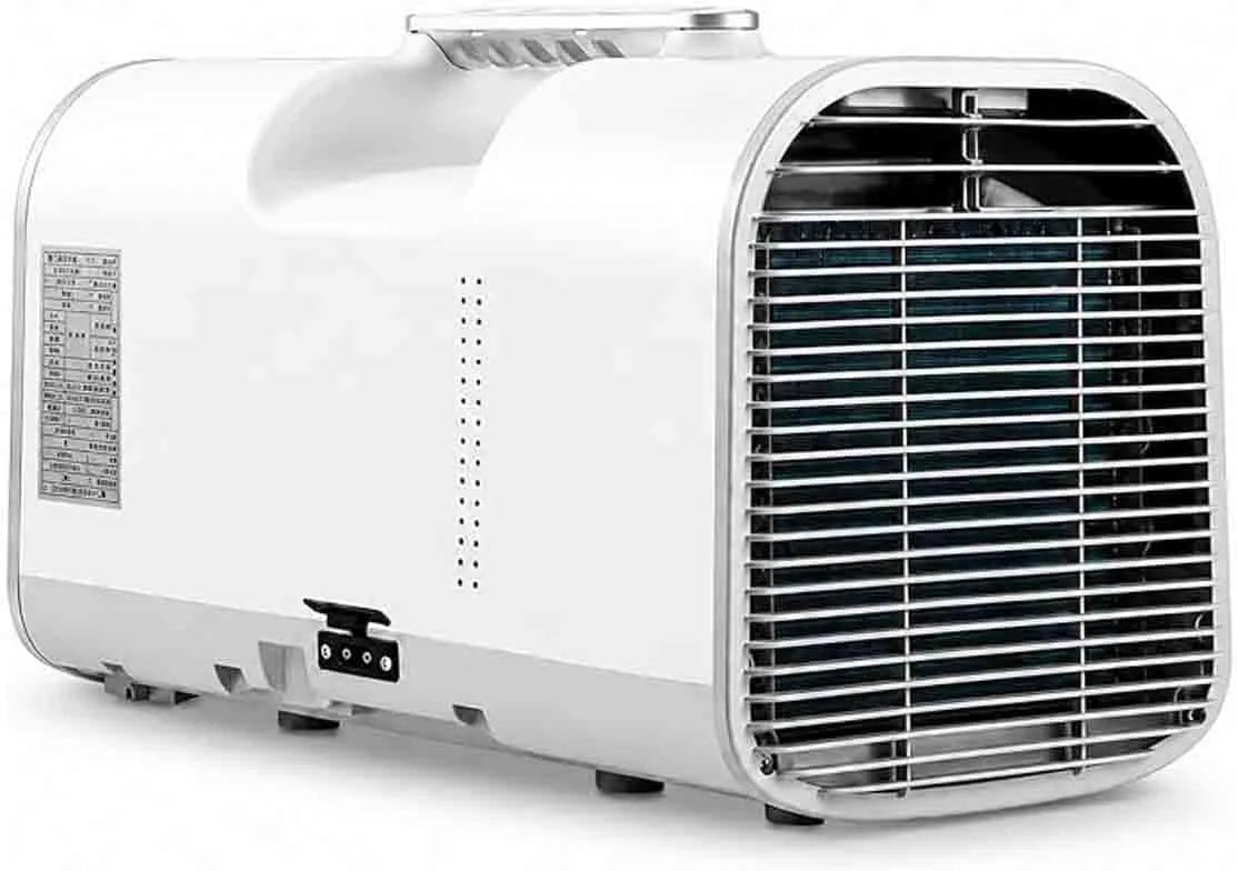 Condizionatore, 1300 W, portatile, Unità Aria Condizionata da Campeggio 4 in 1, 1300W, Climatizzatore da Tenda con Maniglia ed Evaporazione Automatica