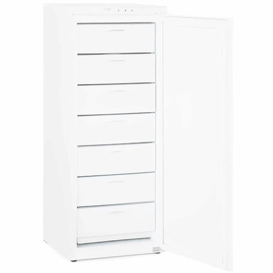 Congelatore, 157 L, professionale, ristoranti, freezer verticale, MBH, MBH - Armadio congelatore professionale da 157 litri con 7 cassetti per la