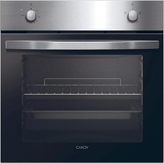 Candy X100IT Forno elettrico, 59, 5 x 59, 5 x 56, 8 cm, 70 L, 4 programmi, classe energetica A, acciaio inox, 4 Funzioni, 70L