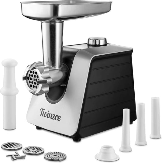 Robot da cucina, 1500 W, Tritacarne, professionale, nero, Tritacarne Elettrico 1500W