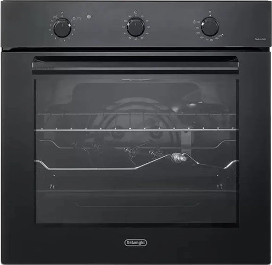 Forno elettrico, 71 L, classe energetica E, nero, FGE 6 NL, 71 Litri, Multifunzione