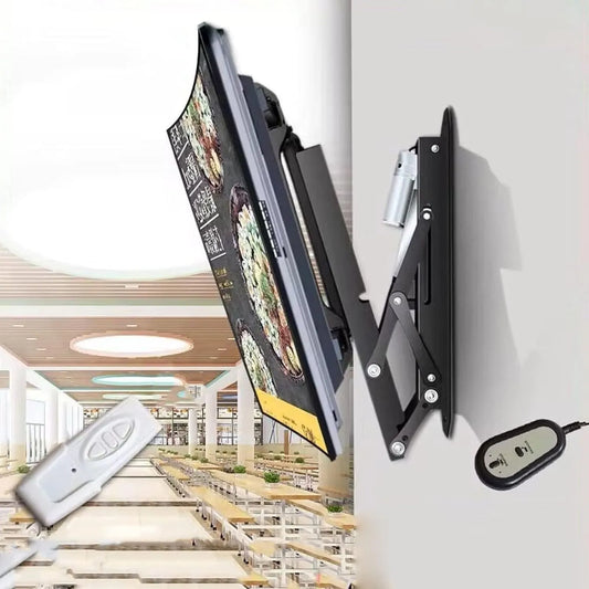 Smart TV, 75 pollici, televisore, display LCD, LNNW Supporto TV motorizzato, Sollevatore TV a Discesa Nascosto, Staffa TV for Montaggio a soffitto