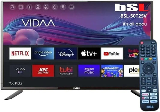 Smart TV BSL-50T2SV, 50 pollici, televisore