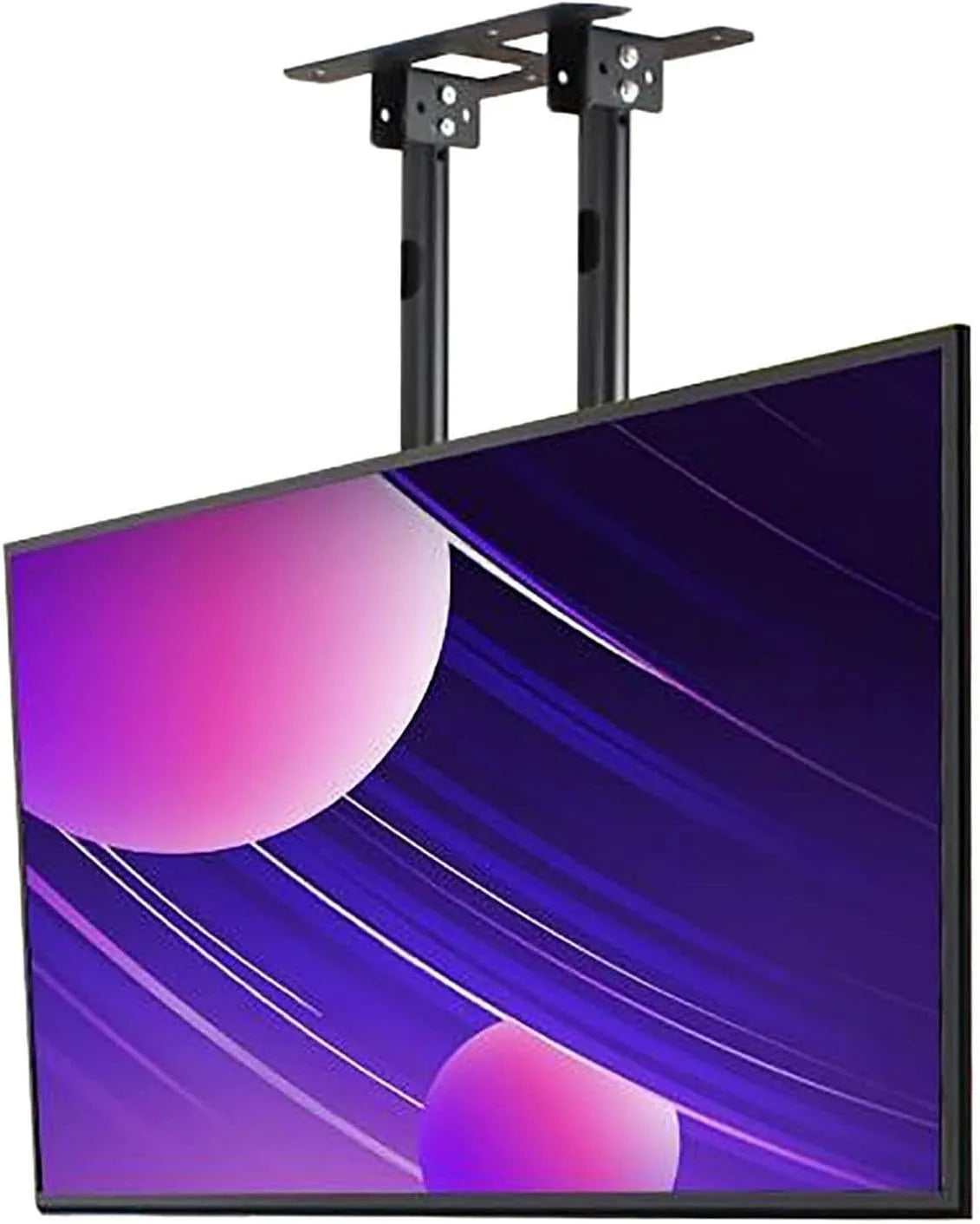 Smart TV 1-1.6m, 100 pollici, televisore, Size: 1-1.6m, THEGA Supporto TV A Soffitto - TV A Soffitto Regolabile, Porta TV Bipolare A Schermo Singolo