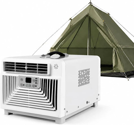 Condizionatore, 300 W, portatile, Ideale Per Tende, Camper, Camion, Furgoni, Condizionatore Portatile Da Campeggio Da 3400 Btu