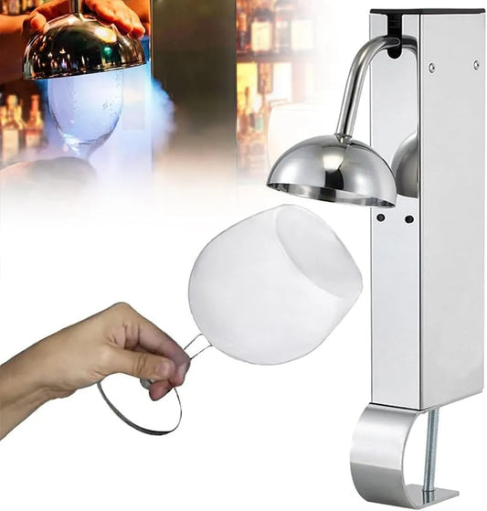 Congelatore, professionale, acciaio inox, freezer verticale, macchina refrigerante a CO2 ultraveloce, Refrigeratore per bicchieri da whisky