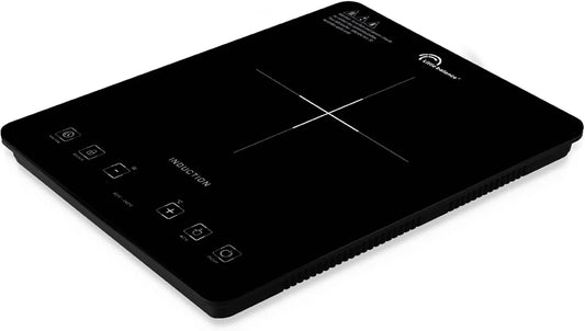 Piano cottura a induzione, 2000 W, piastra a induzione, portatile, nero, LITTLE BALANCE 8575 Little Induction Solo, fino a 240°C, Termostato, 2000W