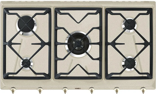 Smeg SRV896AVOGH2 Piano cottura a gas, da incasso, fornello a gas