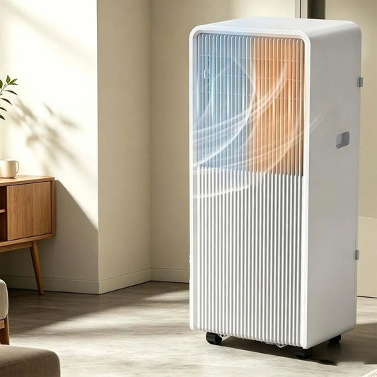 Condizionatore, portatile, ruote di trasporto, Inverter, Filtro Antipolvere e Ruote 3, Telecomando Smart, Q2