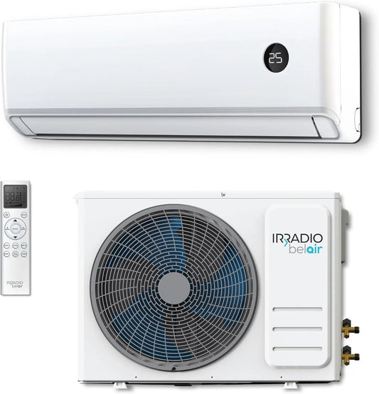 Condizionatore R32, classe energetica A, timer, Inverter, display LCD, Telecomando LCD Wireless, ALASTOR 9, Gas R32, Filtri Lavabili