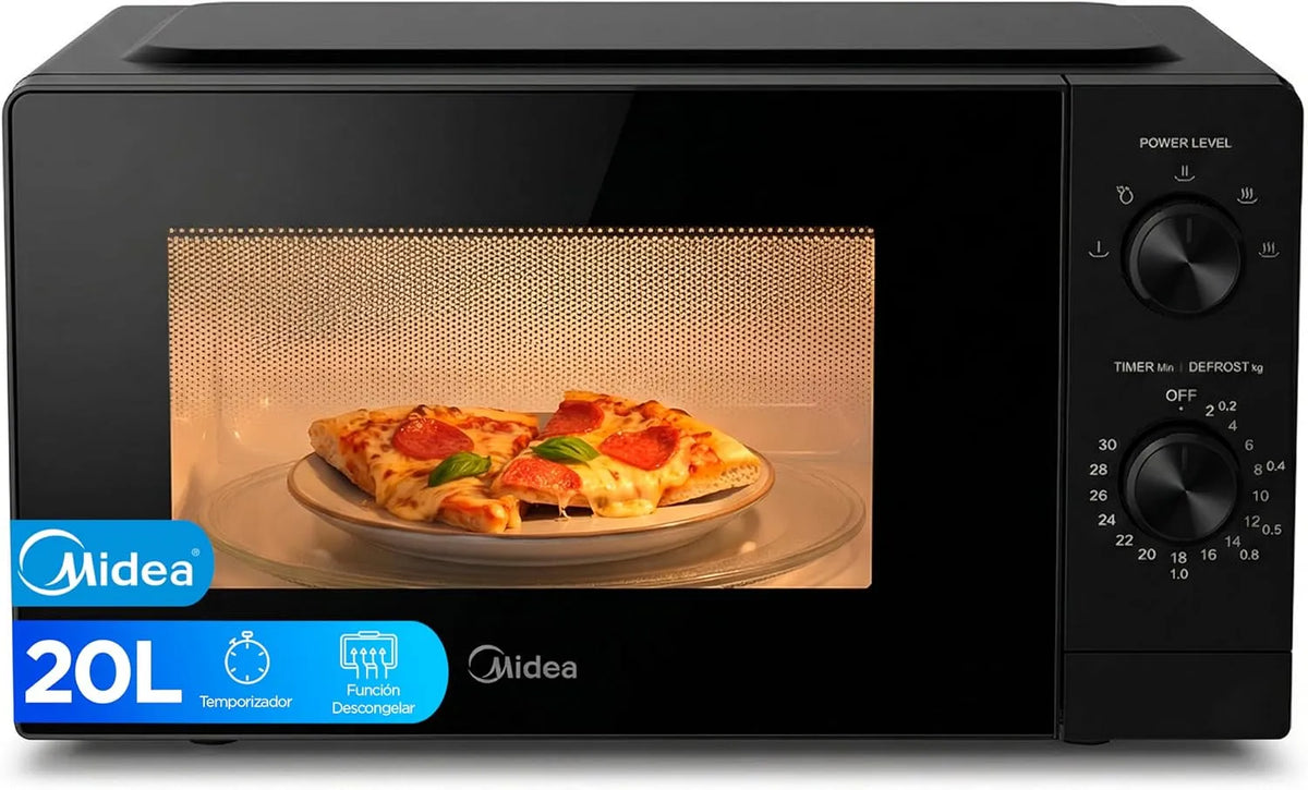 Forno a microonde, 20 L, 700 W, Midea Forno a microonde da 20 litri e potenza 700 W