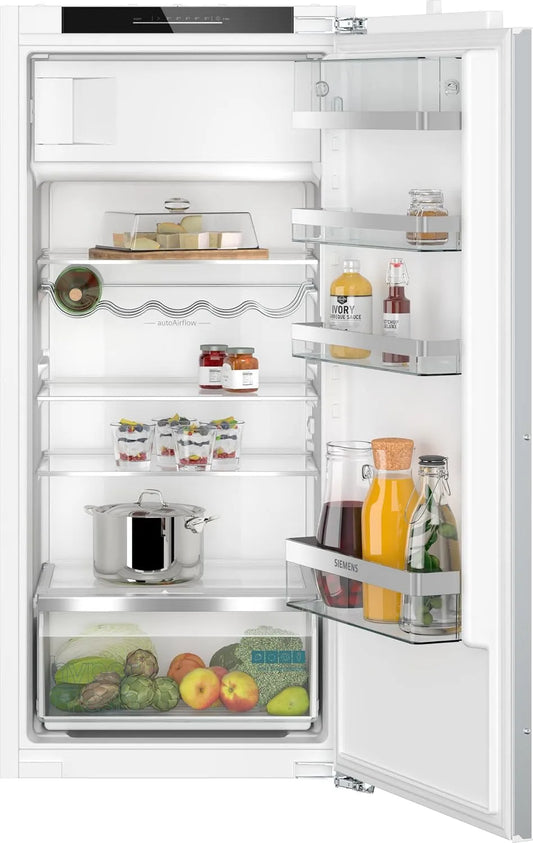 Siemens iQ500 KI42LADD1 Congelatore, 122, 5 x 56 cm, da incasso, vano congelatore, freezer verticale, cerniera piatta con inserto morbido