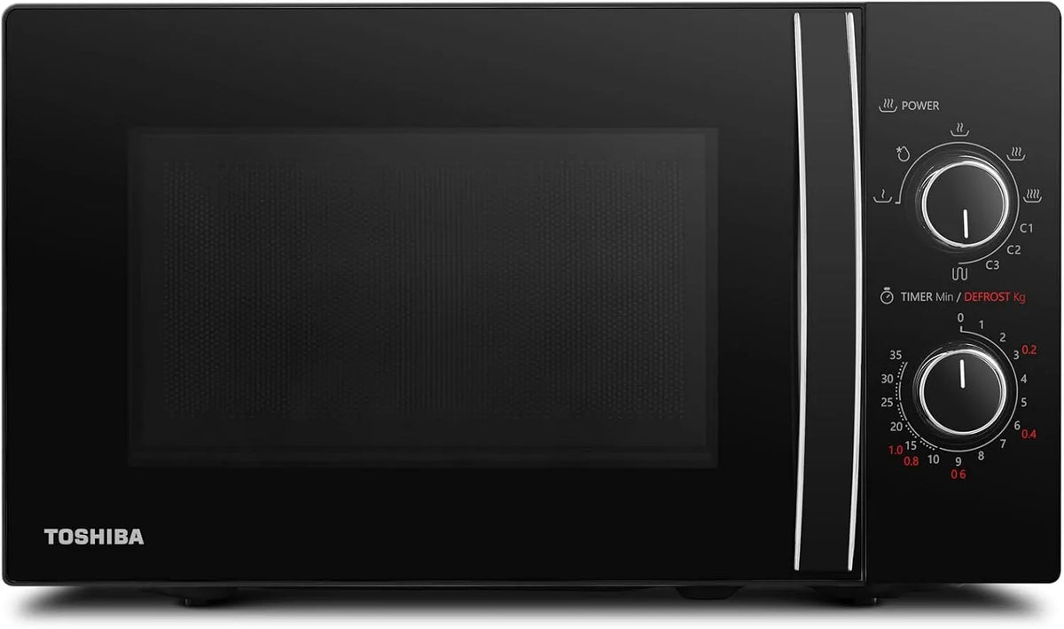 Toshiba Mg20P Forno a microonde, vapore, nero, TOSHIBA Forni a Vapore di Marca Modello Microonde MW Mg20P Black Black
