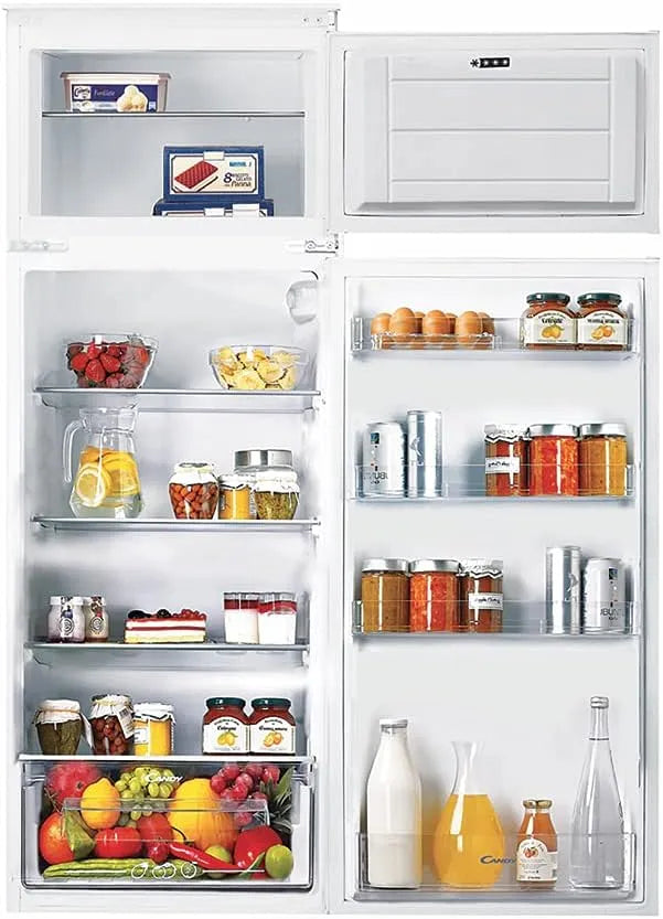 Candy 2450/5EH Congelatore, 205 L, da incasso, vano congelatore, freezer verticale, nicchia da 144 cm, 1 cassetto per verdura, 169, CFBD, 205 litri
