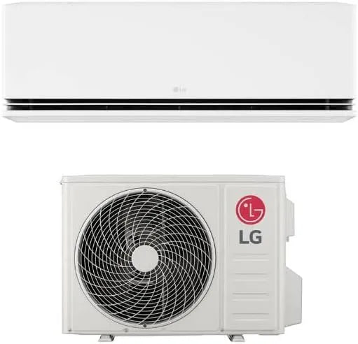 LG P12SND.NS0 R32 Condizionatore, classe energetica A, Wi-Fi, Inverter, Climatizzatore monosplit LG da 12000 Btu DUALCOOL Deluxe P12SND.NS0 Inverter