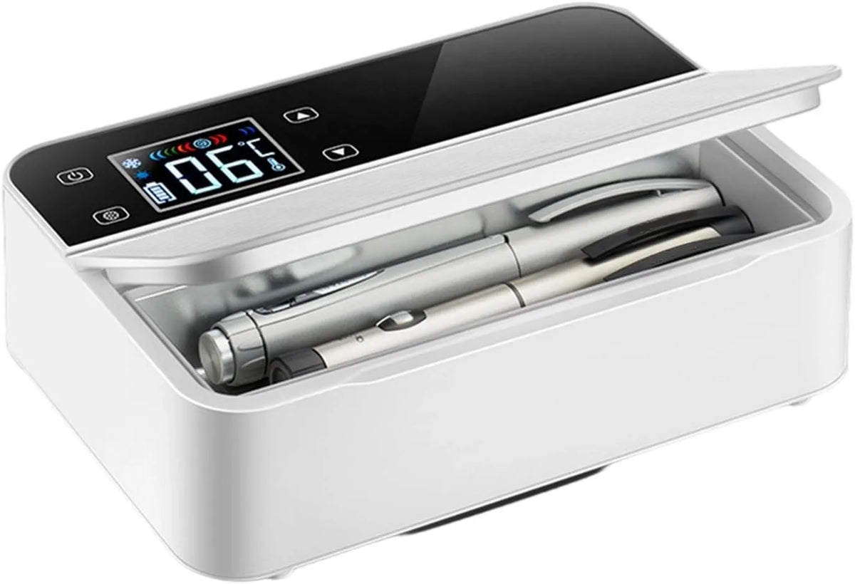 Frigorifero, portatile, touch, Scatola di Raffreddamento Compatta Ormoni Con Touchscreen Controllo Piccolo Frigorifero Aggiornamenti Per Stoccaggio