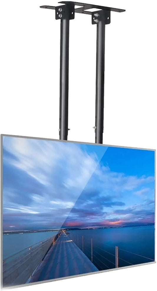 Smart TV, 900x600 mm, 900 × 600, televisore, display LCD, Supporto TV a Schermo Singolo a 2 montanti, LNNW Staffa di Montaggio TV a soffitto