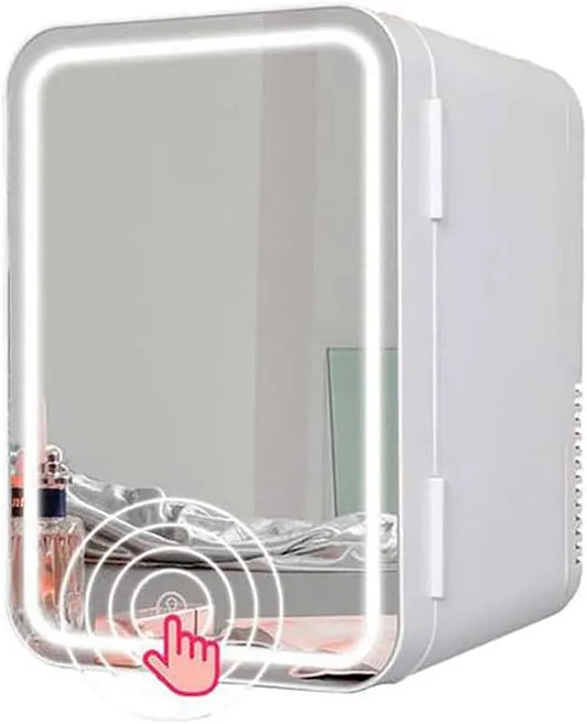 Congelatore, 8 L, trasporto di insulina e farmaci, freezer verticale, bianco, Mini Frigorifero Cosmetico, Bevanda A Cura Della Pelle Compatta Coretta