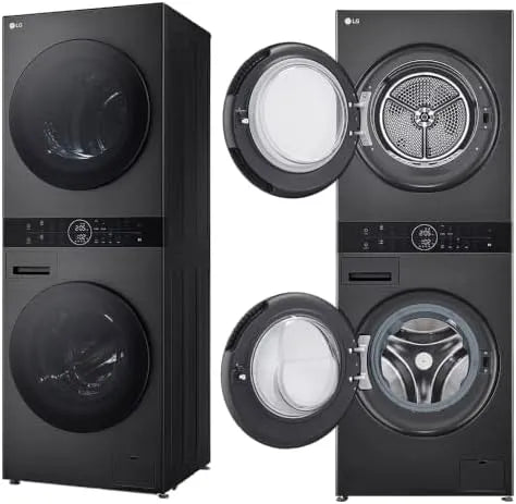 LG Classe A, WashTower WT1210BBF Colonna Bucato 12, 10kg AI DD, Pannello unificato WT1210BBF 12, 10kg