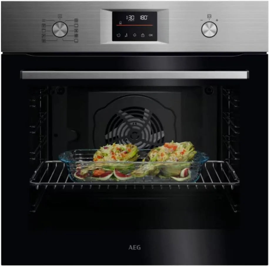 AEG Serie 5000 OU5PB40SM Forno elettrico, 72 L, 2990 W, da incasso, grigio